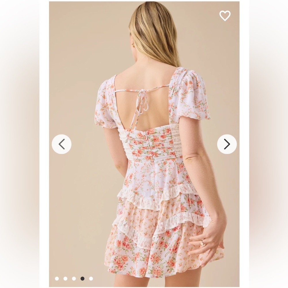 New with tags Altar’d State Aderny Floral Mini Dress - Picture 4 of 5